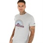Lambretta Mens Record T-Shirt Grey Marl