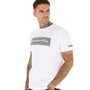 Lambretta Mens Two Tone Box T-Shirt White