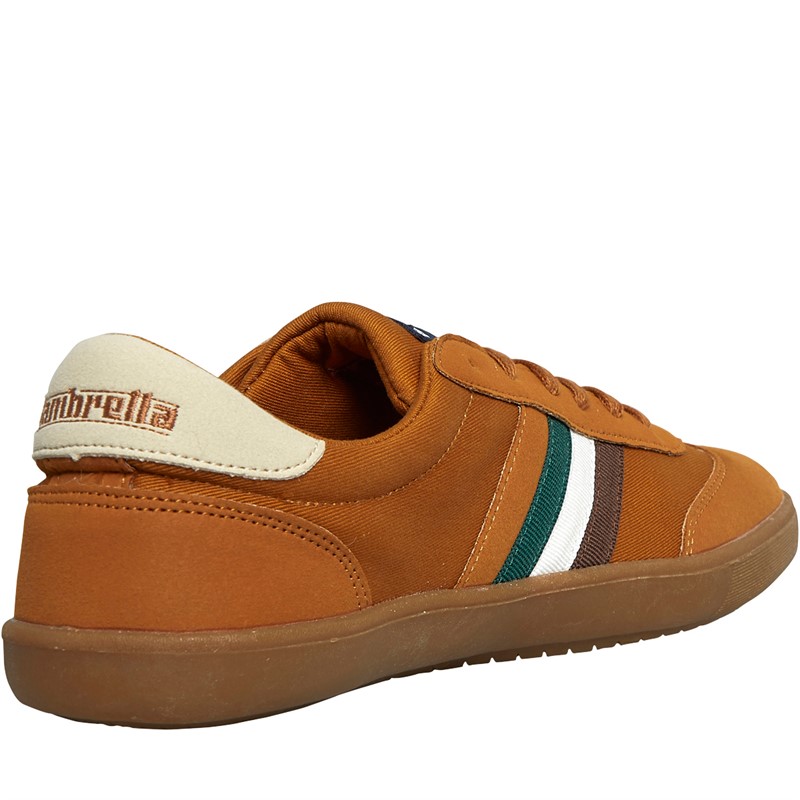 Lambretta Mens Vulkan Trainers Tan