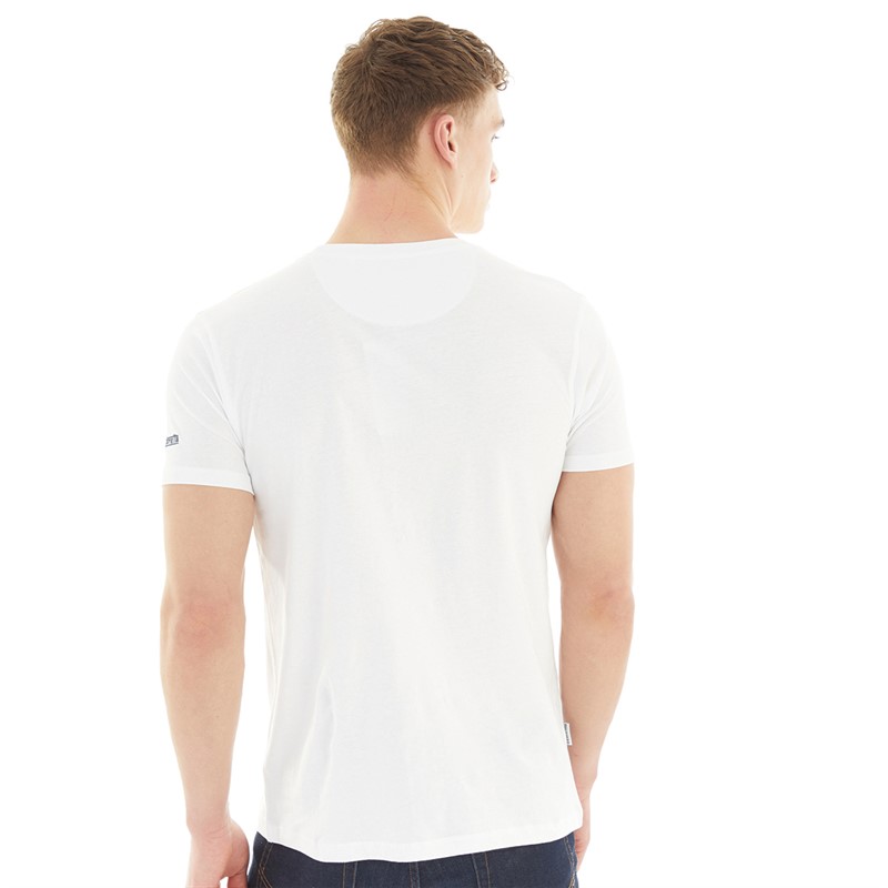 Lambretta Mens Original T-Shirt White