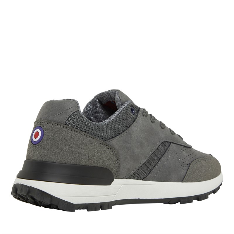 Lambretta Mens Echo 2 Trainers Grey