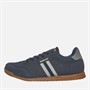 Lambretta Mens Tackle Trainers Navy/Charcoal
