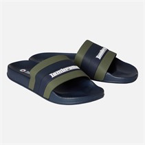 Lambretta Mens Prince Slides Khaki/Gold