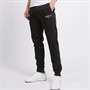 Lambretta Mens Logo Joggers Black