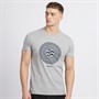 Lambretta Mens Chevron Target T-Shirt Ultimate Grey