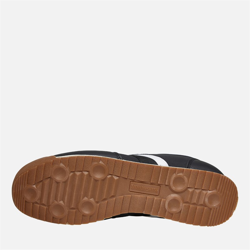 Lambretta Mens Diego Trainers Black/White