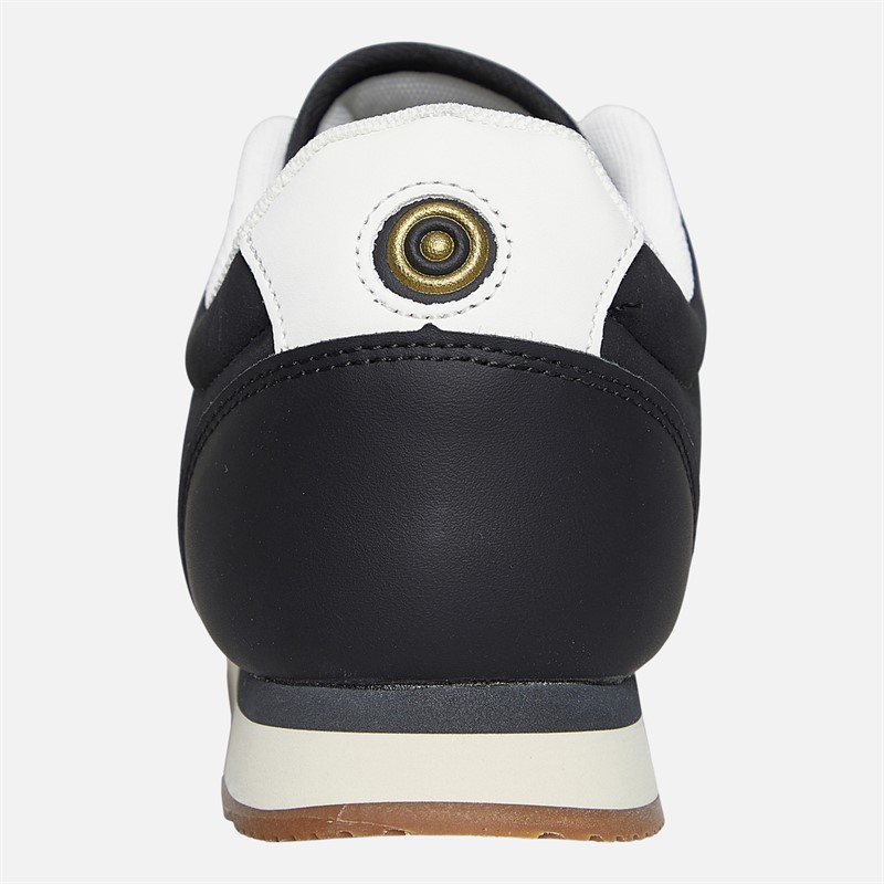 Lambretta Mens Diego Trainers Black/White