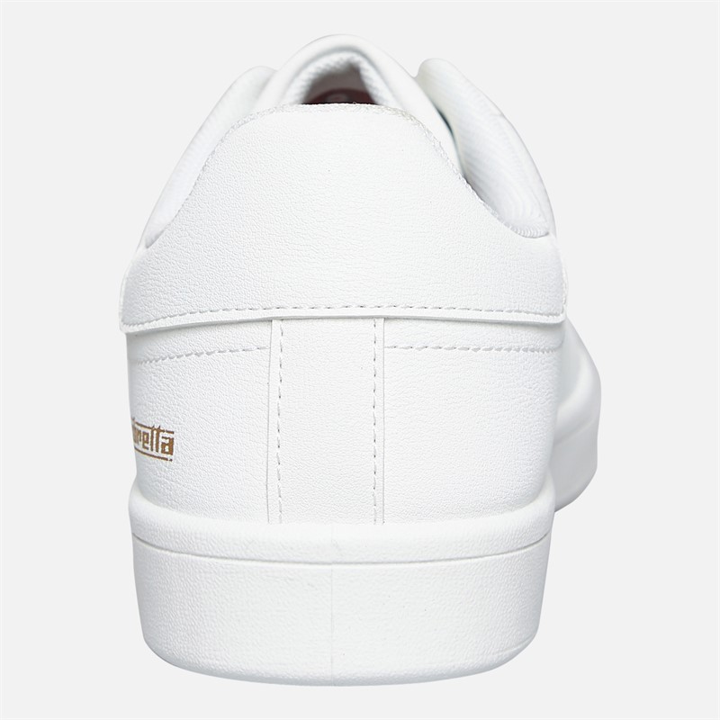 Lambretta Mens Parlour Trainers White
