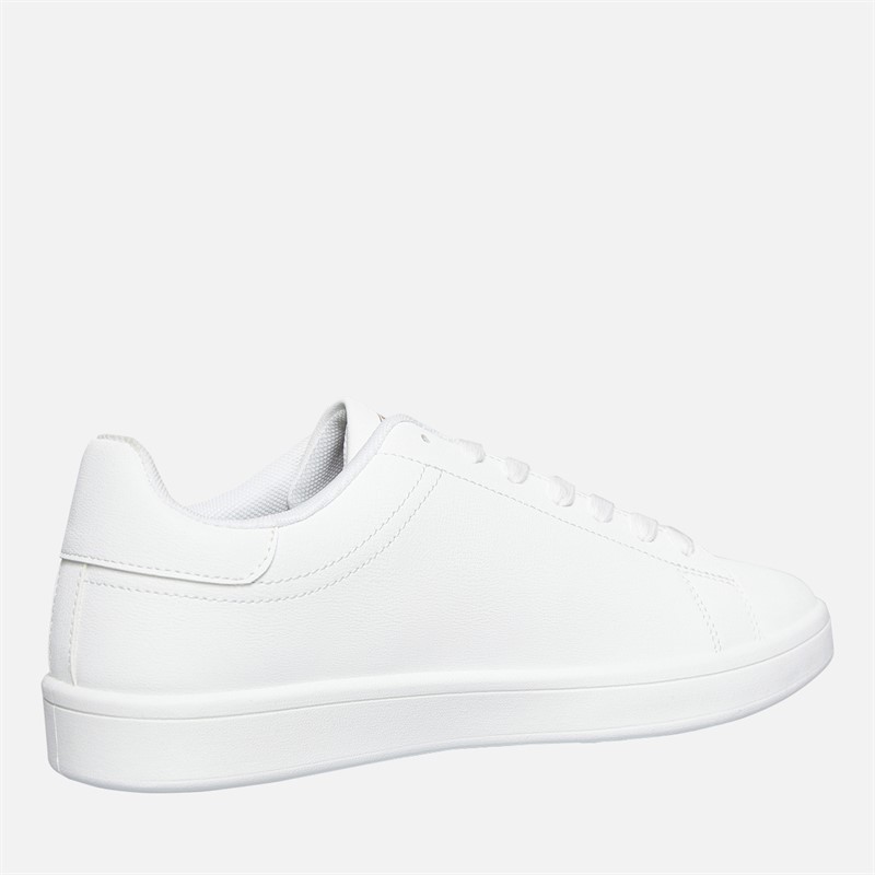 Lambretta Mens Parlour Trainers White