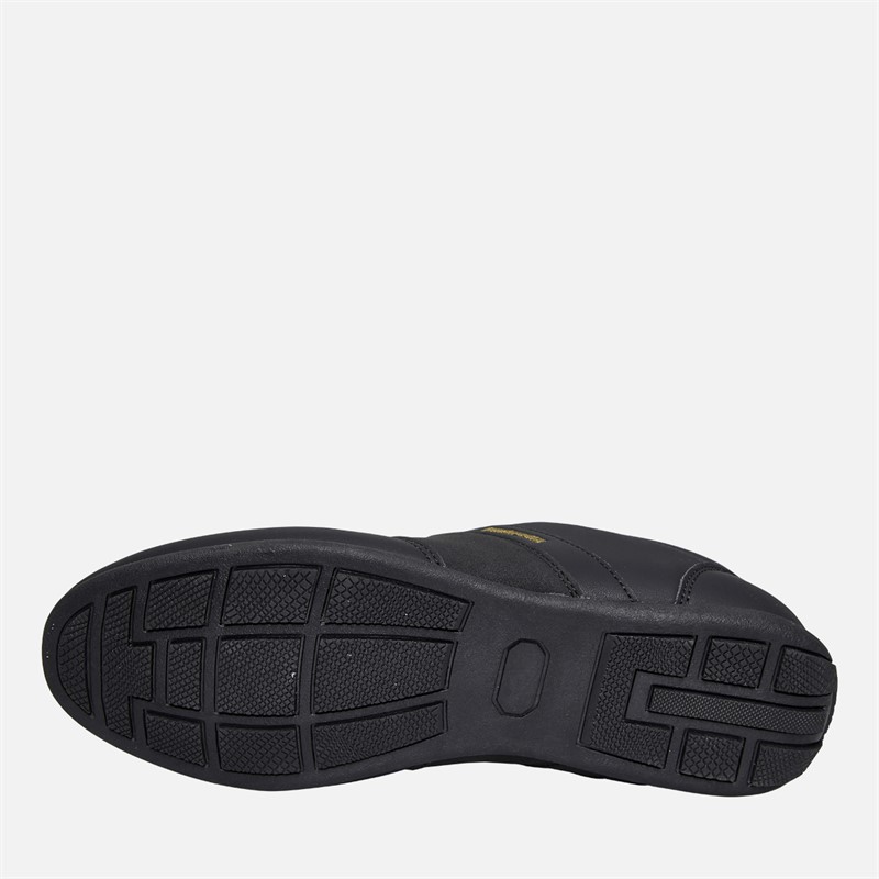 Lambretta Mens Euro Trainers Black