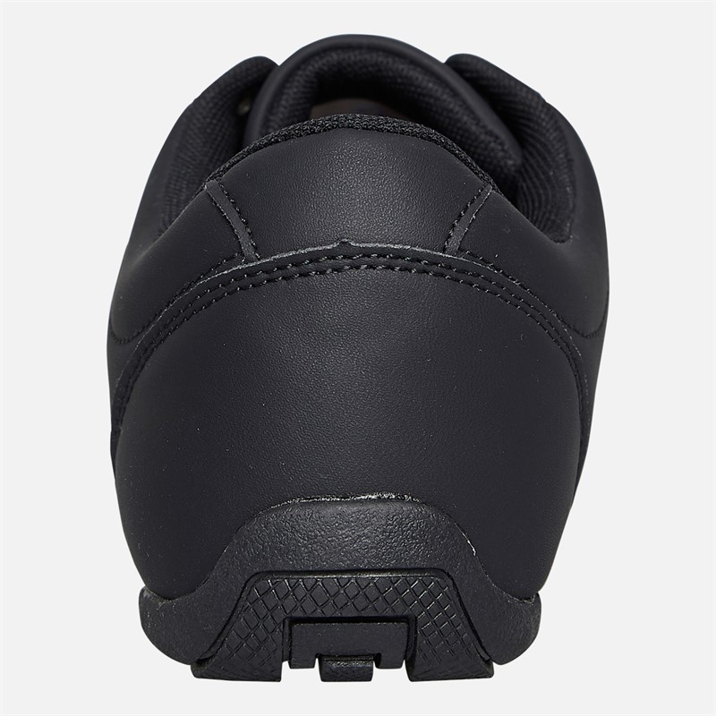 Lambretta Mens Euro Trainers Black