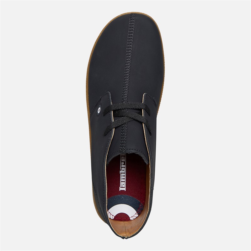 Lambretta Mens Rolando Chukka Boots Black