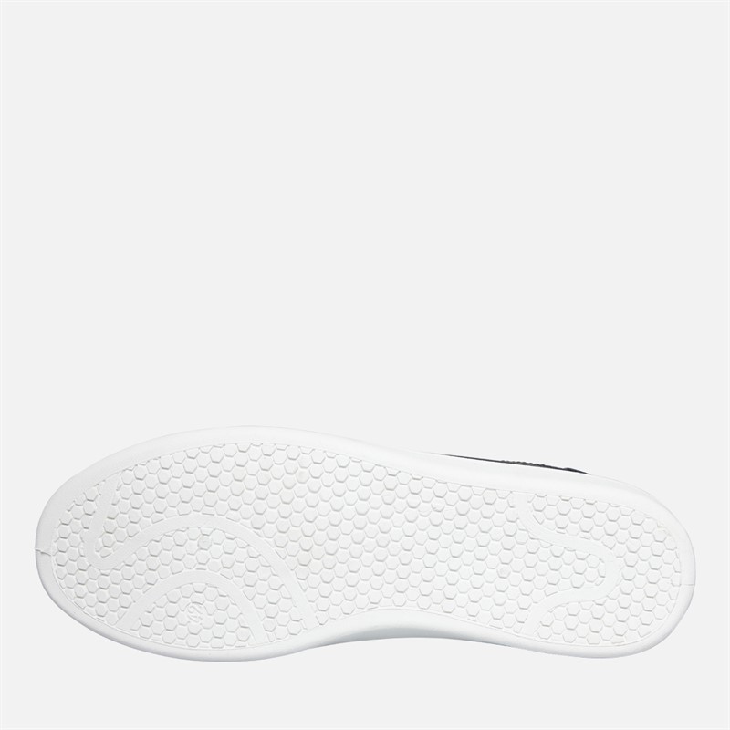 Lambretta Mens Parlour Trainers Black