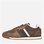 Lambretta Mens Diego Trainers Chocolate/Cream