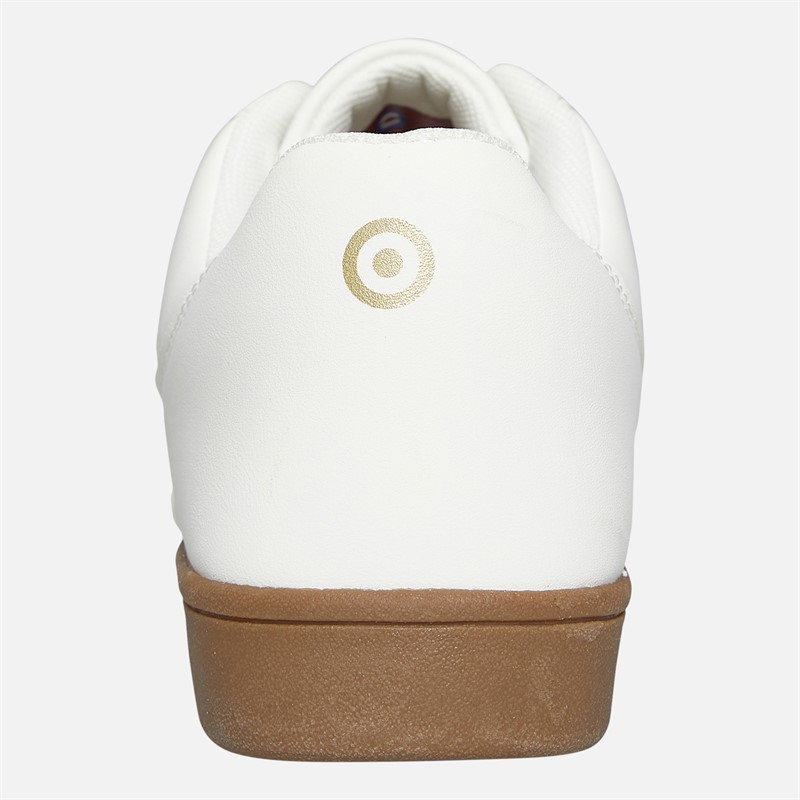 Lambretta Mens Panther Trainers White/Black