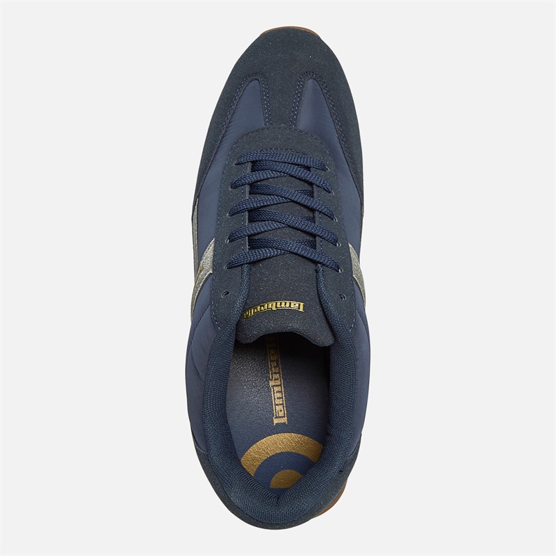 Lambretta Mens Panther Trainers I13 Navy