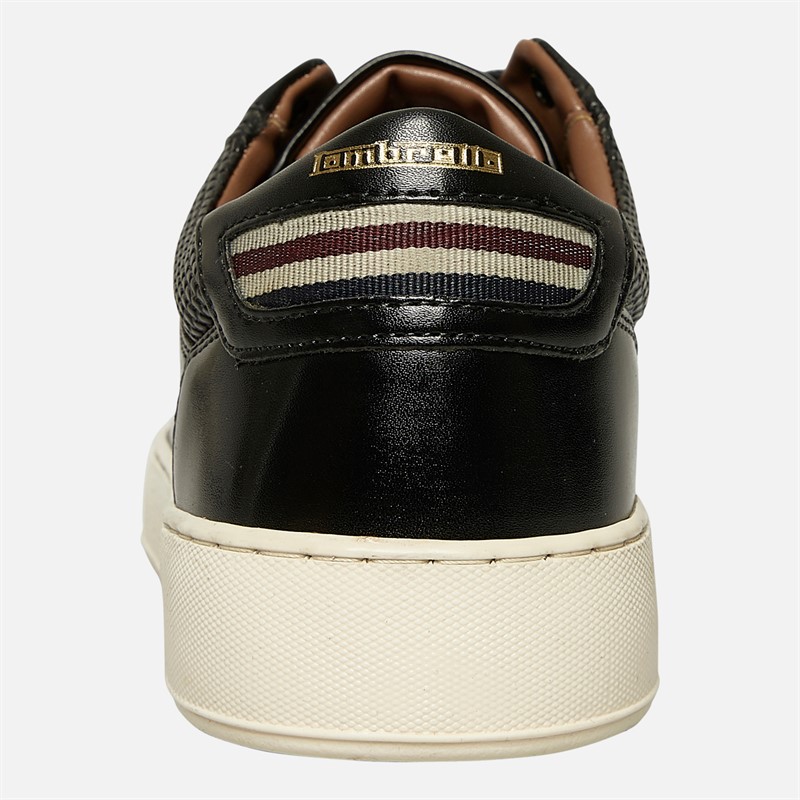 Lambretta Mens Robbie Trainers P02 Black