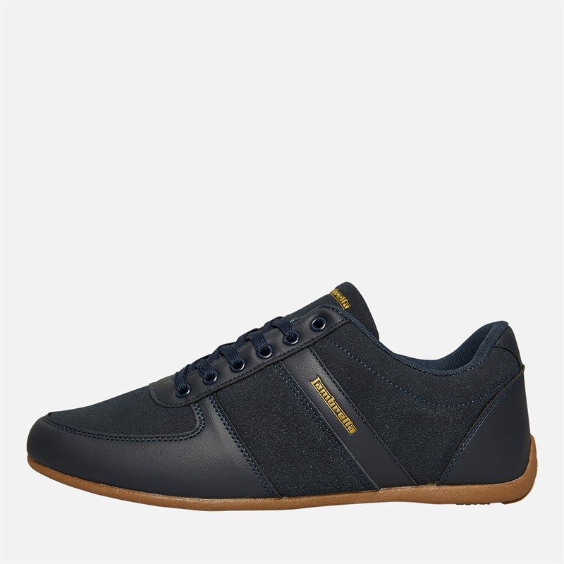 Lambretta Mens Euro Trainers I13 Navy/Gum