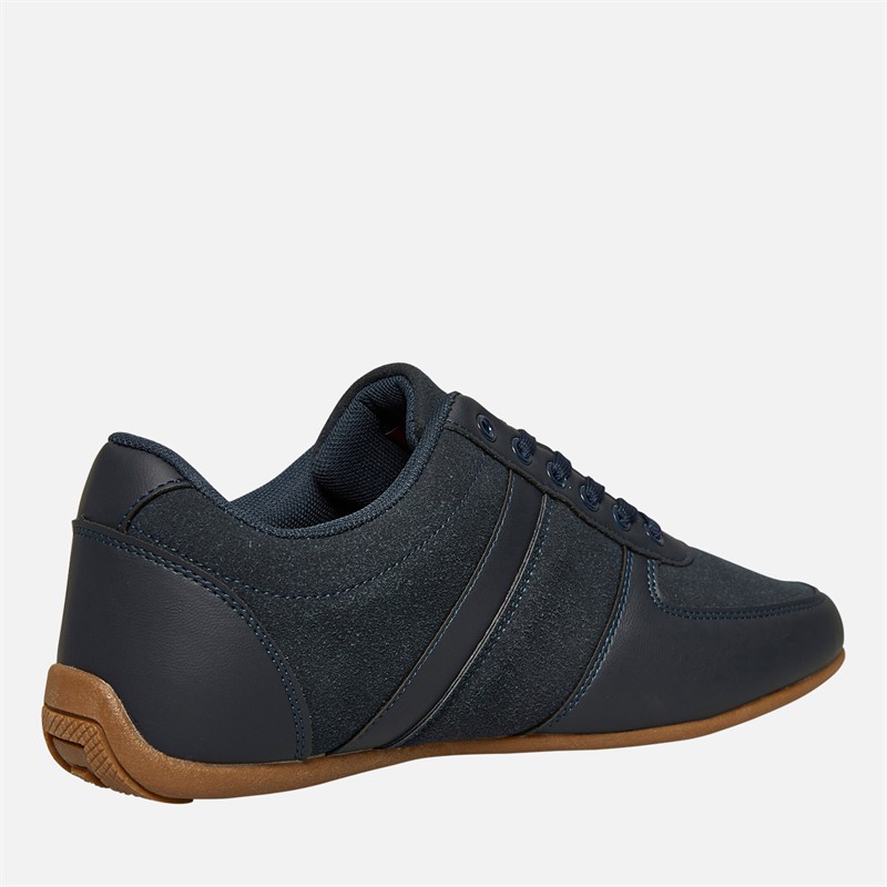 Lambretta Mens Euro Trainers I13 Navy/Gum