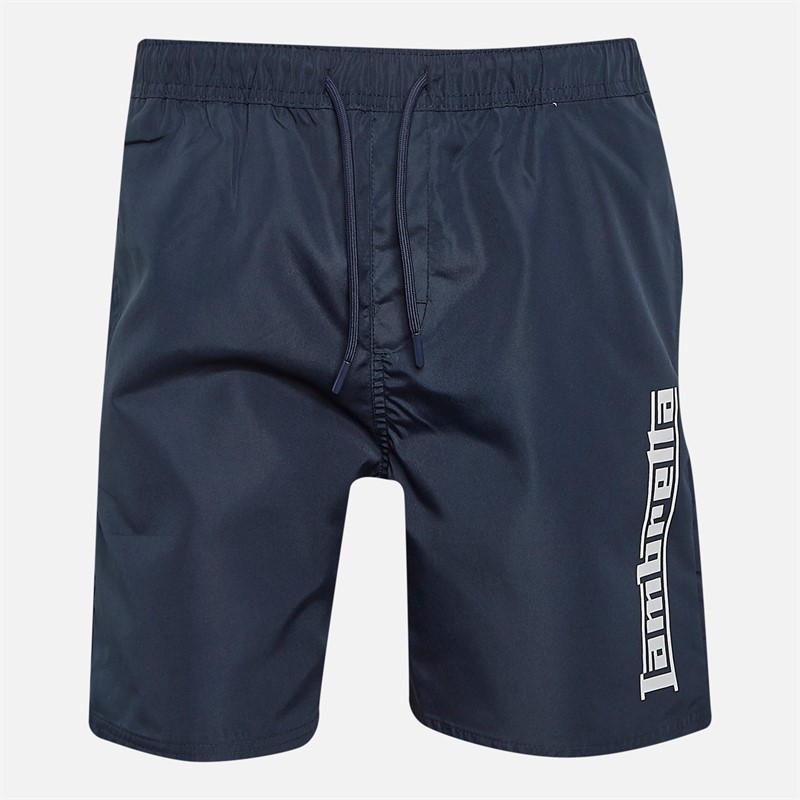 Lambretta Mens Swim Shorts Navy - Size 40