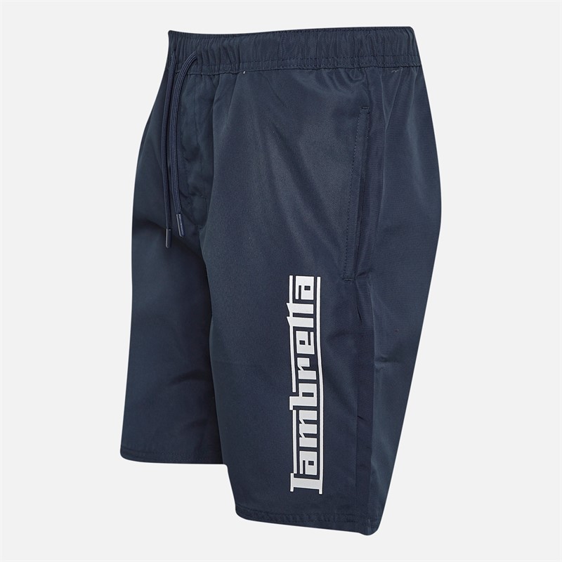 Lambretta Mens Swim Shorts Navy