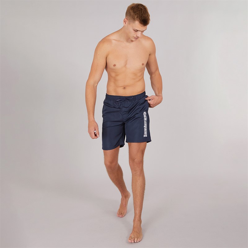 Lambretta Mens Swim Shorts Navy