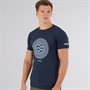 Lambretta Mens Chevron Target T-Shirt Navy