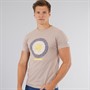 Lambretta Mens Geo Target T-Shirt Cinder