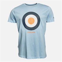 Lambretta Mens Target T-Shirt Clear Sky