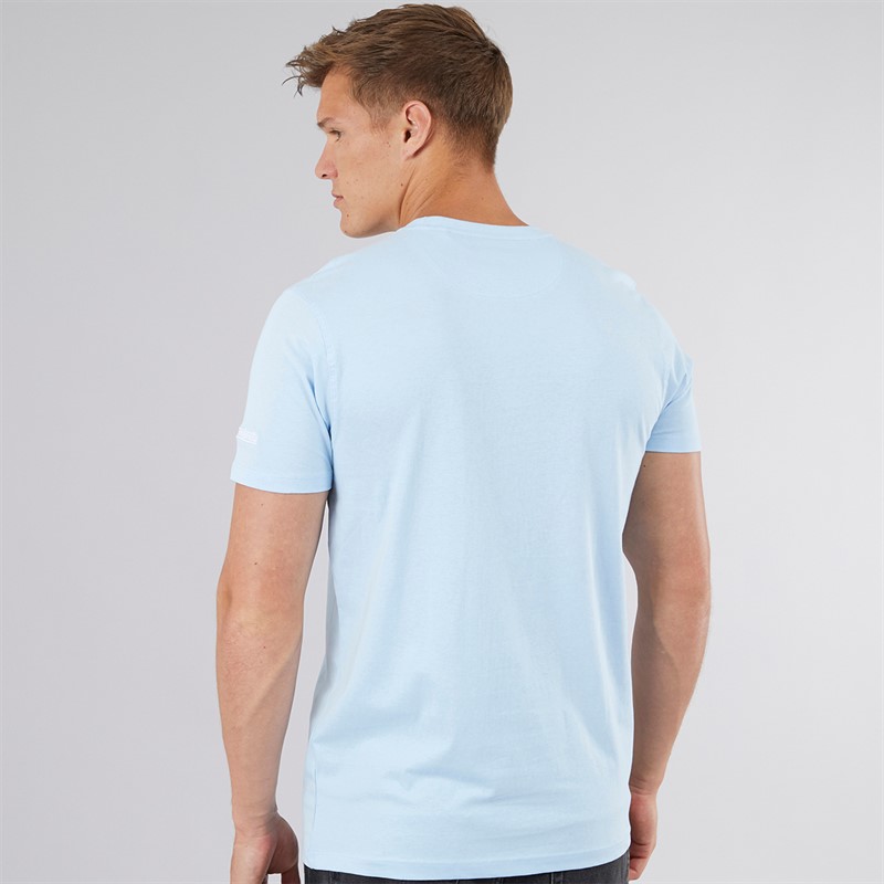 Lambretta Mens Target T-Shirt Clear Sky