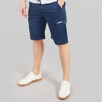 Lambretta Mens Cargo Shorts Navy