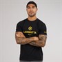 Lambretta Mens Brand Target T-Shirt Black
