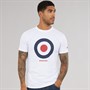 Lambretta Mens Target T-Shirt White