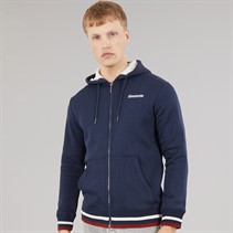 Lambretta Mens Hoodie Navy/Jet Stream/Red