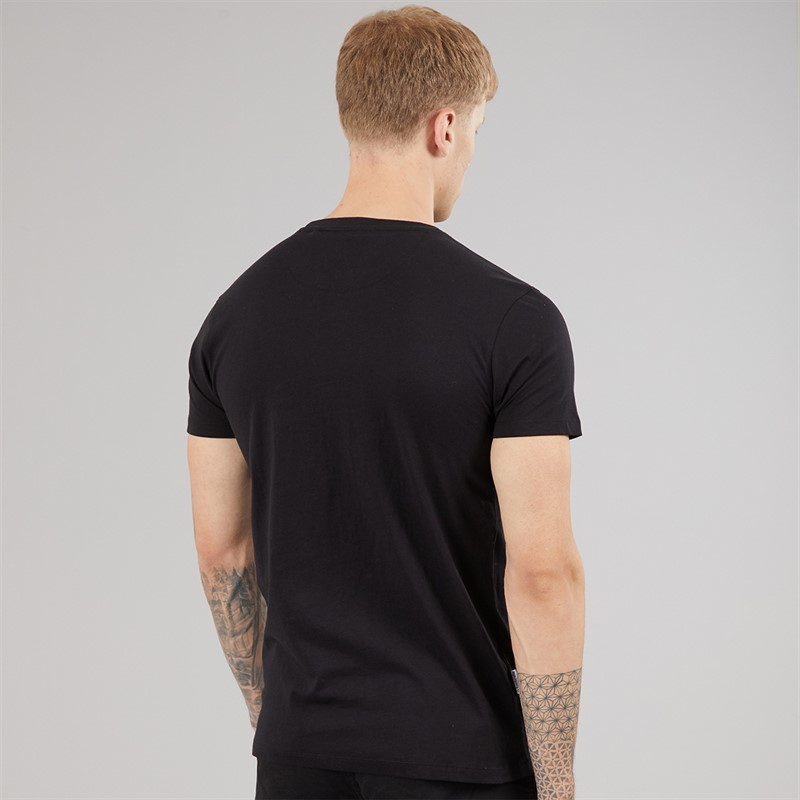 Lambretta Mens Target Box T-Shirt Black