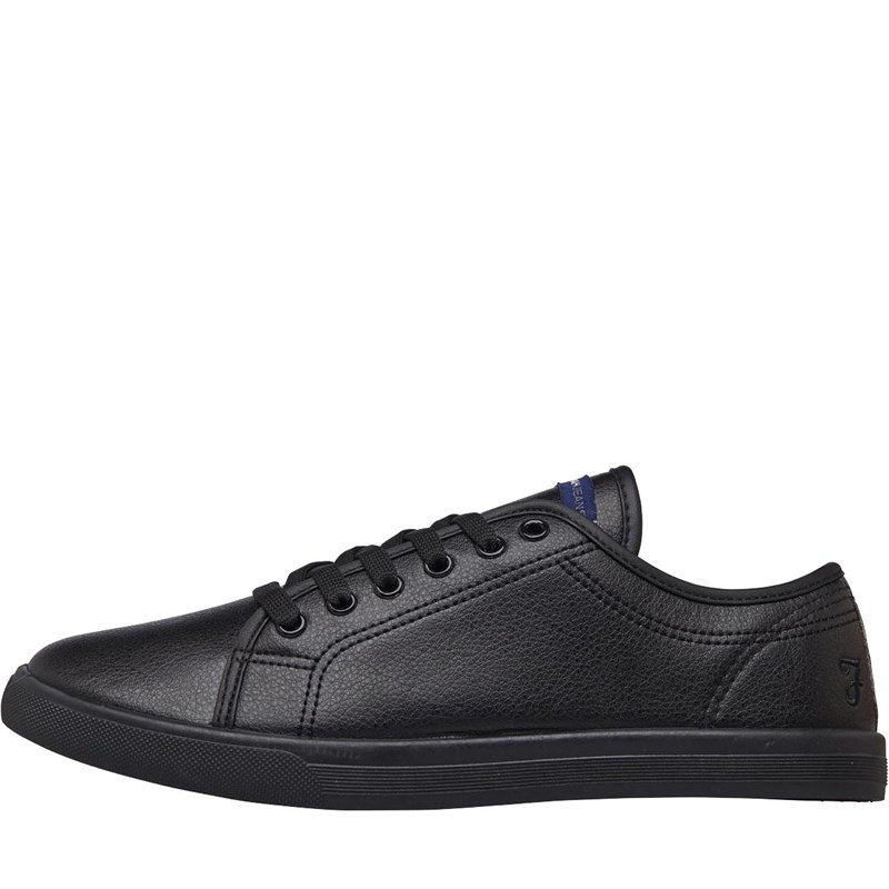 Buy FARAH Jeans Mens Switch Synthetic Trainers Black