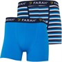 Farah Męskie Raby Bokserki Niebieski