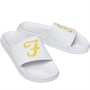 FARAH Mens Carta Slides White