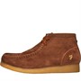 Farah Bottes de Mode Lake Homme Marron