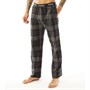 Farah Heren Amsco Lounge Loungewear Zwart Geruit