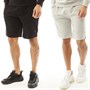 Farah Short en Jersey Cromar Two Pack Homme Noir
