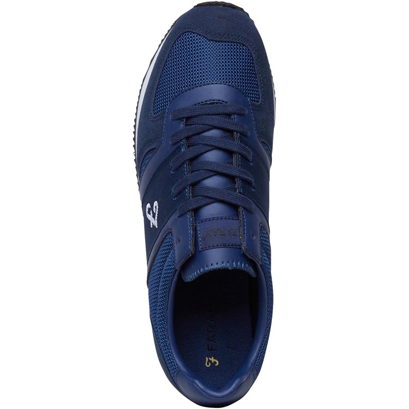 FARAH Mens Mount Trainers Navy