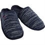 FARAH Mens Caswell Slippers Navy Fleck
