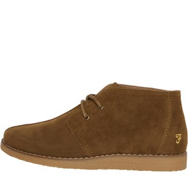 Buy Farah Mens Brookes Chukka Boots Tan