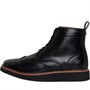 Farah Mens Desmond Brogue Boots Black