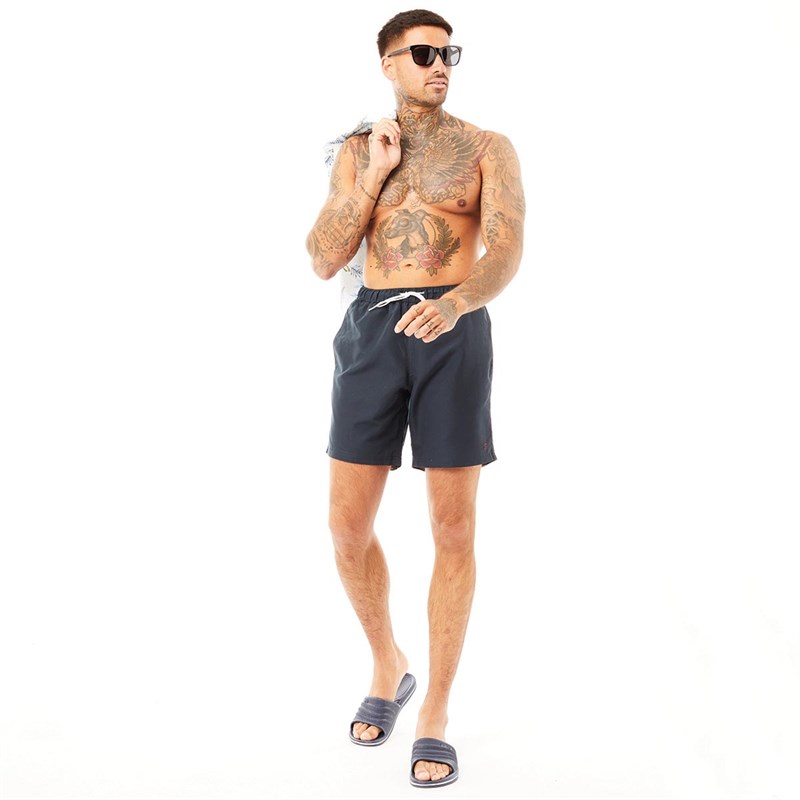 Farah Heren Doylan Zwemshorts Marineblauw