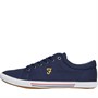 Farah Mens Grealish Canvas Pumps Navy