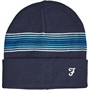 Farah Mens Biven Kitted Hat Navy