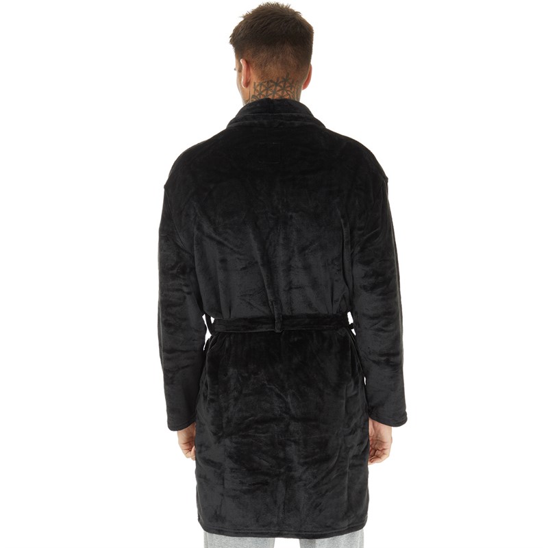 Farah Mens Foreman Robe Black