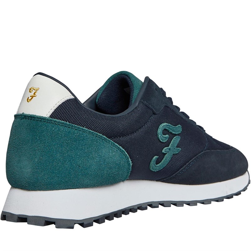 Farah Mens Finley Runner Trainers Navy
